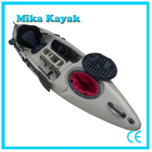 Ocean Motor Kayak con pedales Barcos de pesca Canoa de plástico